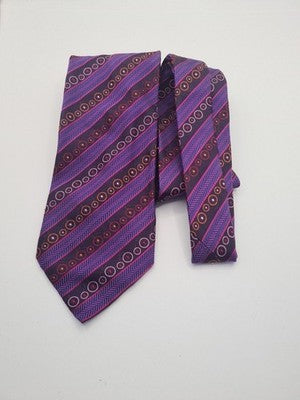 Paul Smith Retro pattern Mens Silk Tie Classic Designer Necktie Formal BX1 Vintage Wedding
