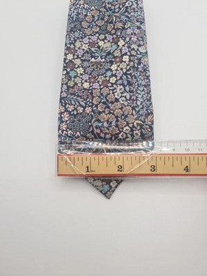 T.M Lewin Liberty Mens Silk Tie Classic Designer Necktie Formal Business BX1 Vin Vintage Retro