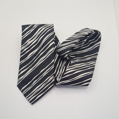 John Francomb Zebra Mens Silk Tie Classic Designer Necktie Formal Business BX1 Vintage Retro