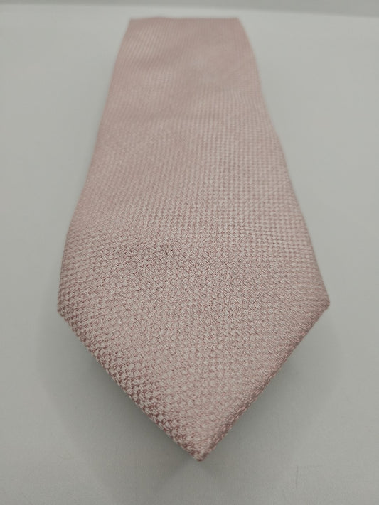 Reiss Pink Woven pattern Mens Silk Tie Wedding Formal Neck Tie BX11