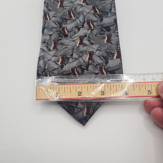 Vintage Abstract Mens Silk Tie Classic Designer Necktie Formal Business Vintage Mens Tie UK BX8