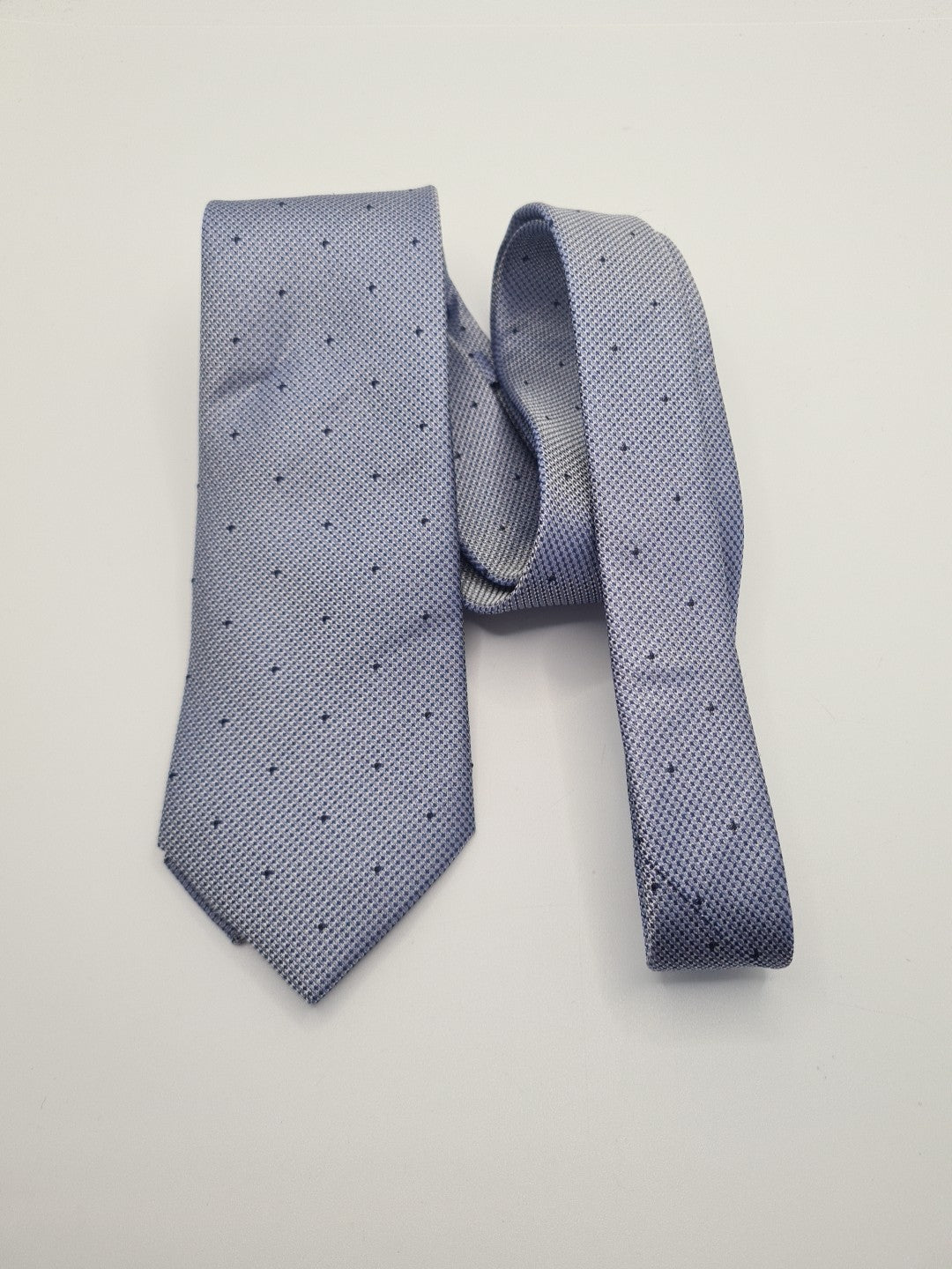 Moss Blue Cross Pattern Mens Silk Tie Classic Designer Necktie Vintage Mens Tie UK BX12