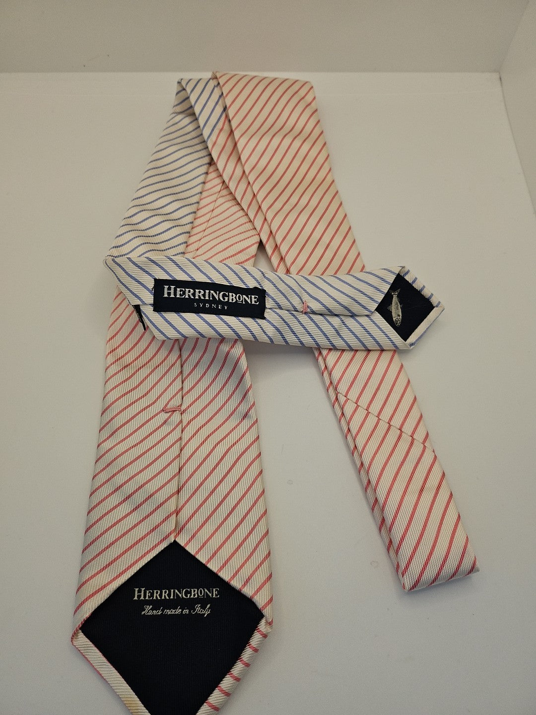 Alternative Graphic Tie | Reworked Vintage Mens Tie UK | Statement Novelty BX13