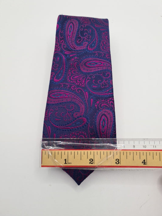 Alexandre Purple Blue Jacquard Mens Silk Tie Classic Designer Necktie Vintage Mens Tie UK BX11