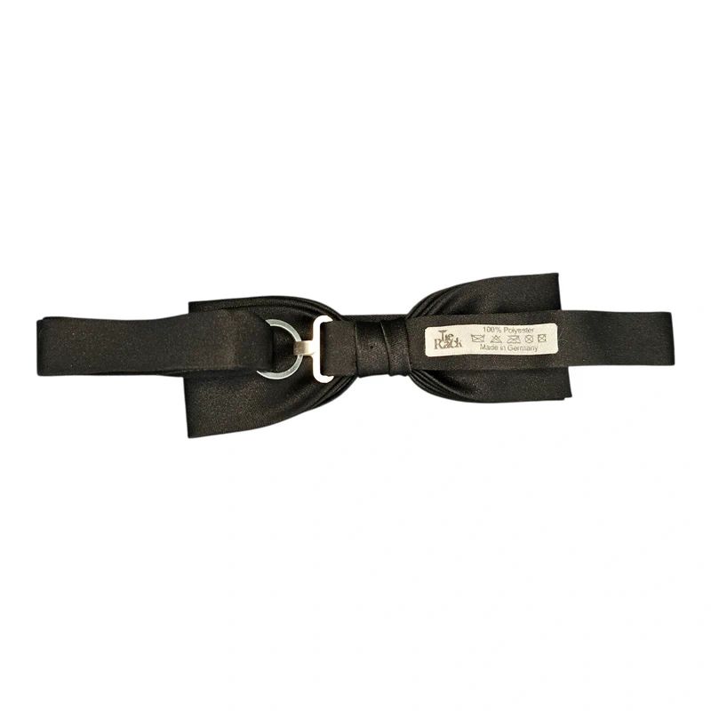 Tie Rack Plain Black Bow Tie