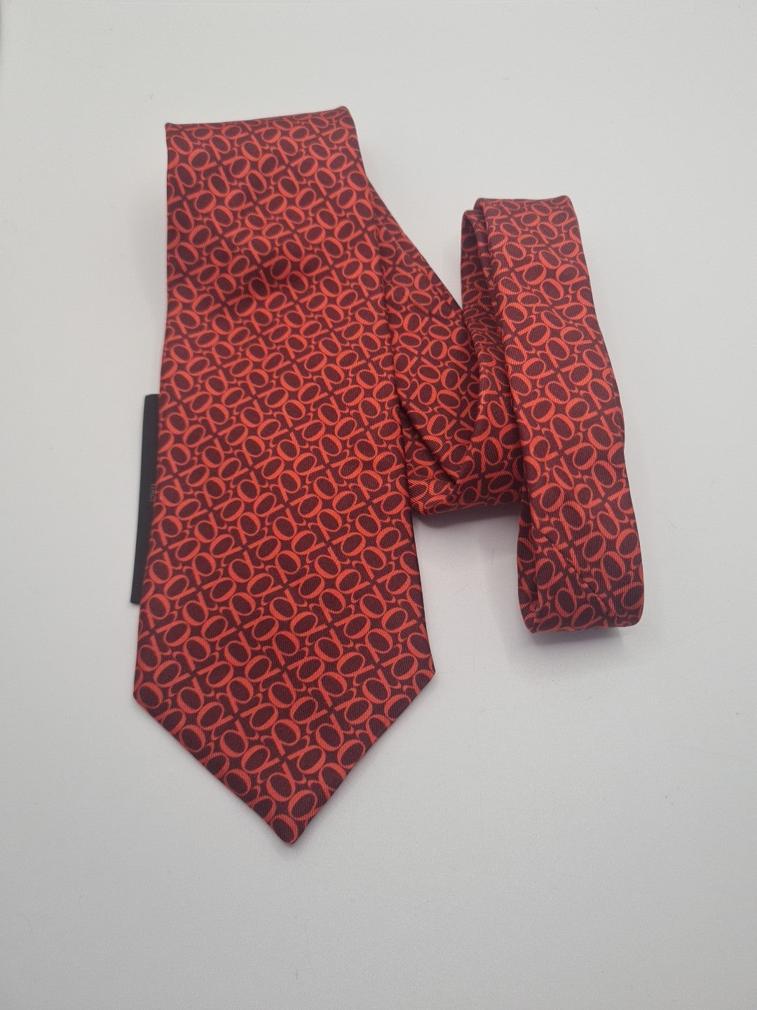 Italian Lorma red NWT Mens Silk Tie Classic Designer Necktie Formal Vintage Mens Tie UK BX9