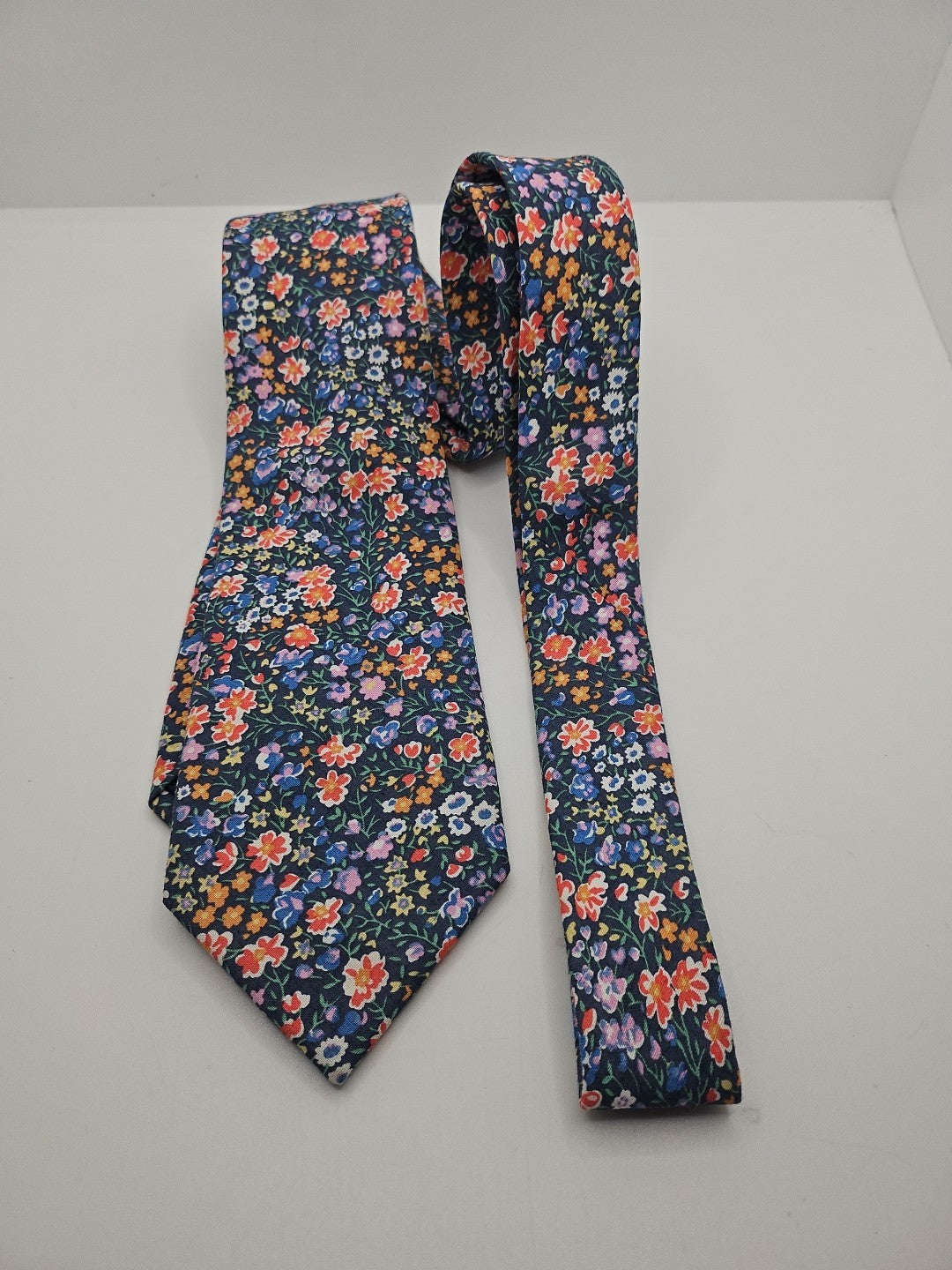 T.M Lewin Liberty Fabric Flower Art Mens Silk Tie Wedding Formal Neck Tie BX17