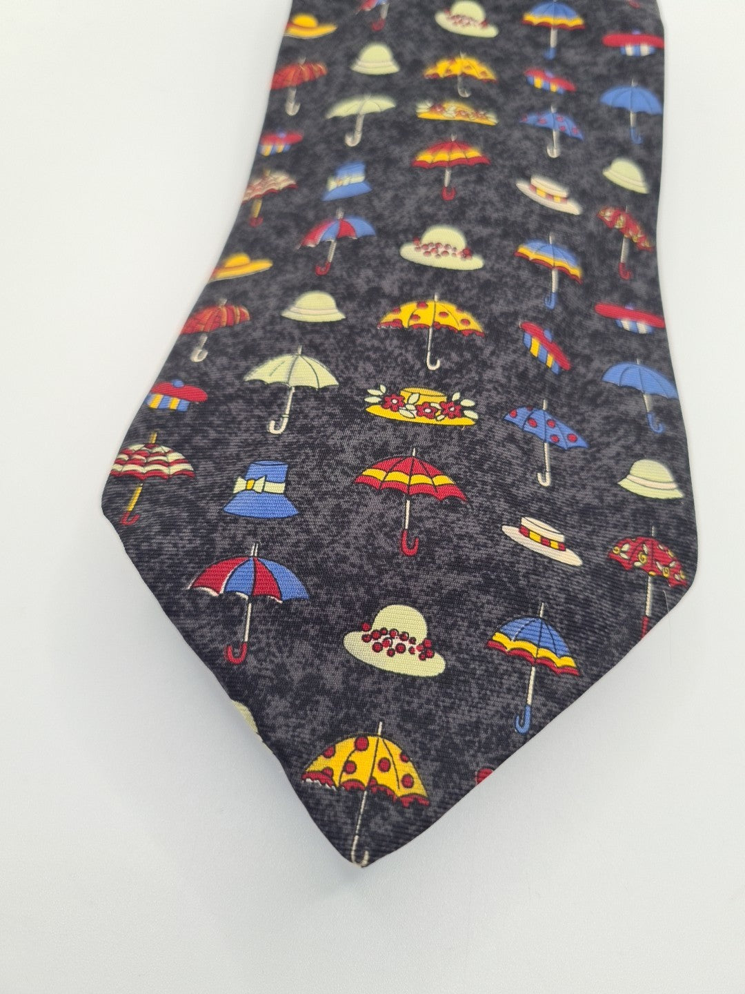 Paul Smith Black Holiday Theme Novelty Silk Tie | Designer Mens Tie UK  BX10