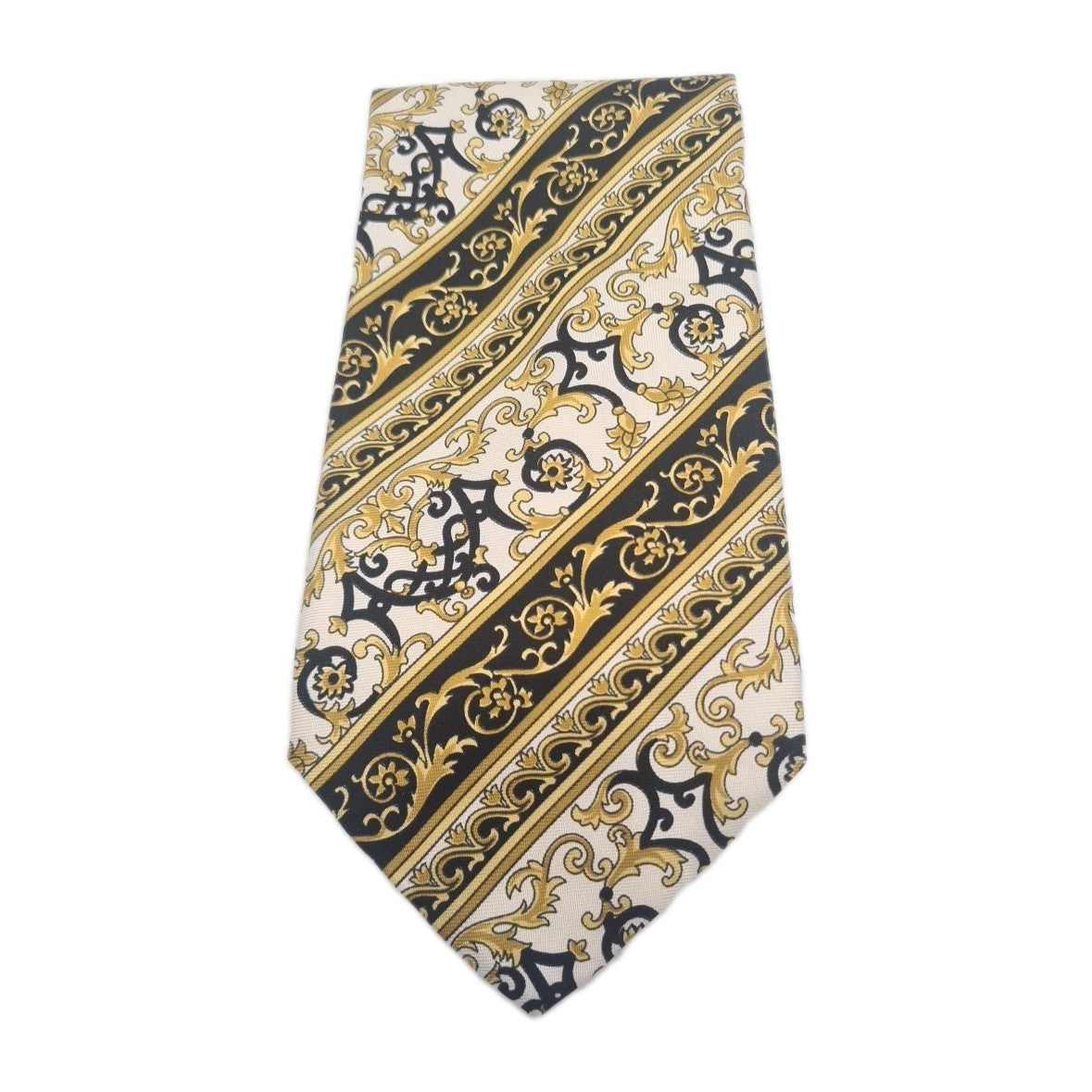 Past Times Vintage Pattern Mens Silk Tie Classic Designer Necktie Formal Vintage Mens Tie UK BX9