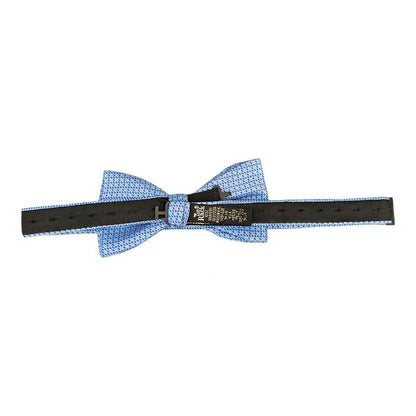 Tie Rack Baby Blue & Pink Fleck Silk Bow Tie