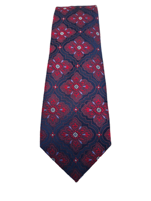 Duchamp Mens Silk Tie Classic Designer Necktie Formal Business BX1 Vintage Retro Wedding Office