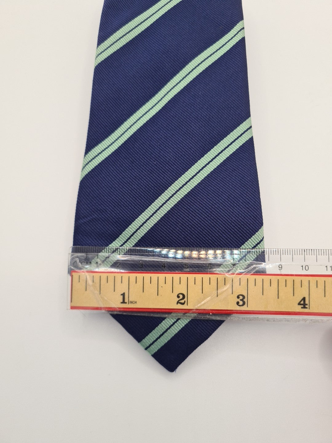 Charles Tyrwhitt Blue Stripe Business Mens Silk Tie Classic Formal Necktie Striped Vintage Mens Tie UK BX14