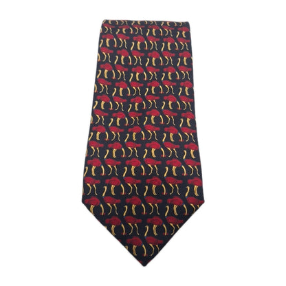 Cavanagh Blue Ostrich pattern Mens Silk Tie Classic Designer Necktie Vintage Mens Tie UK BX11