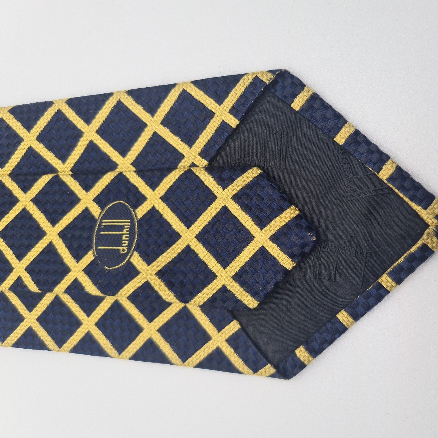 Dunhill Mens Silk Tie Classic Designer Necktie Formal  BX1