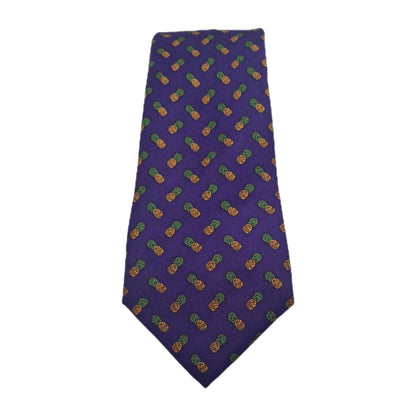 Michelson's Pinnaple Mens Silk Tie Classic Designer Necktie Formal Business Vintage Mens Tie UK BX8