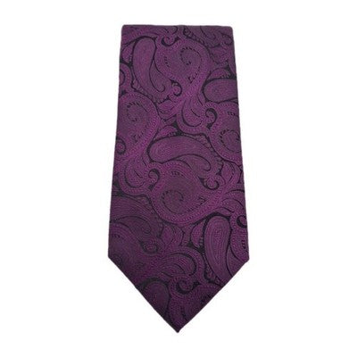 Savoy Tailors Purple Jacquard Mens Silk Tie Classic Designer Necktie BX1 Vintage Retro Wedding