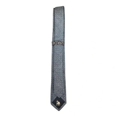Spitalfields Denim Style Slim Spotted Tie Mens Vintage Retro Wedding Formal Designer Classic