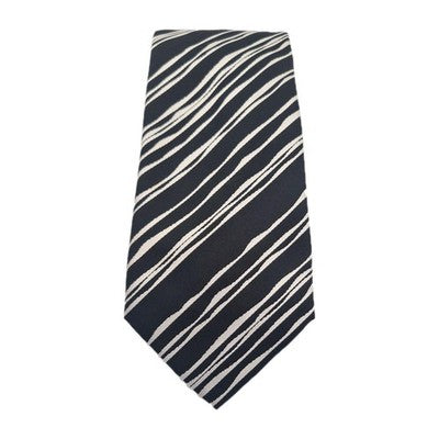 John Francomb Zebra Mens Silk Tie Classic Designer Necktie Formal Business BX1 Vintage Retro