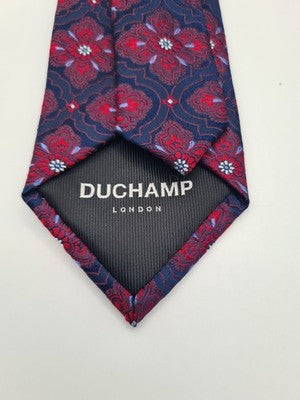 Duchamp Mens Silk Tie Classic Designer Necktie Formal Business BX1 Vintage Retro Wedding Office