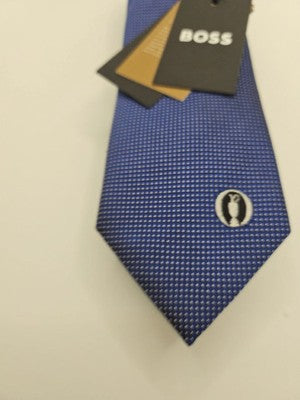 Hugo Boss Rare The Open 147TH Carnoustie NWT Mens Silk Tie Neck Tie BX17 Vintage Retro Wedding