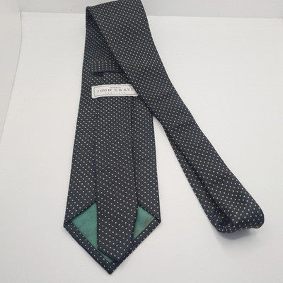 John Braye Spotted Mens Silk Tie Classic Designer Necktie Formal Business BX8 Vi Vintage Retro