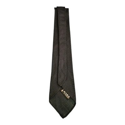 Bias By Consulate Black Woven Tie Mens Vintage Retro Wedding Formal Designer Classic Necktie