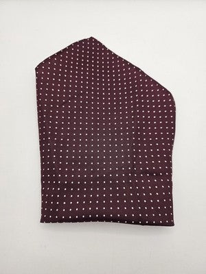 Mens Pocket Square Next Vtg Retro Wedding Pre-Loved Vintage Poly 8''-10'' Silk Handkerchief