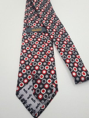 Ted Baker Spotty Black Mens Silk Tie Classic Designer Necktie Formal BX2 Vintage Retro Wedding