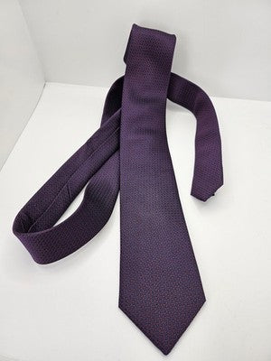 Hackett Silk Tie Mens Purple Blue Red Geometric Diamond Wedding Neck Tie Vintage Retro Formal
