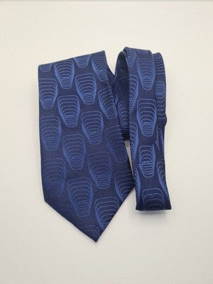Ted Baker Blue Retro Wide Mens Silk Tie Classic Designer Necktie Formal BX2 Vintage Wedding