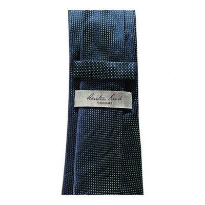 Austin Reed Blue and Green Two Tone Silk Tie Mens Vintage Retro Wedding Formal Designer Classic