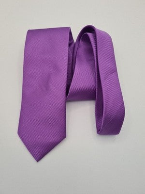 Paul Costelloe Plain Purple Mens Silk Tie Classic Designer Necktie BX1 Vintage Retro Wedding