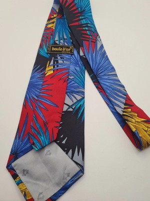 Novelty Paradise flower pattern Mens Silk Tie Classic Designer Necktie BX10 Vint Vintage Retro