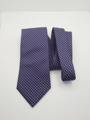 Charles Tyrwhitt Pink Spotty Mens Silk Tie Classic Designer Necktie Formal BX5 V Vintage Retro