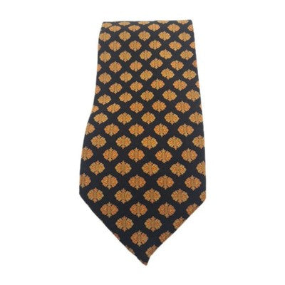 Vintage French Abstract Mens Silk Tie Classic Designer Necktie Formal BX2 Retro Wedding