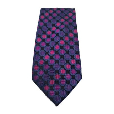 John Lewis Spotted Mens Silk Tie Classic Designer Necktie Formal Business BX1 Vintage Retro