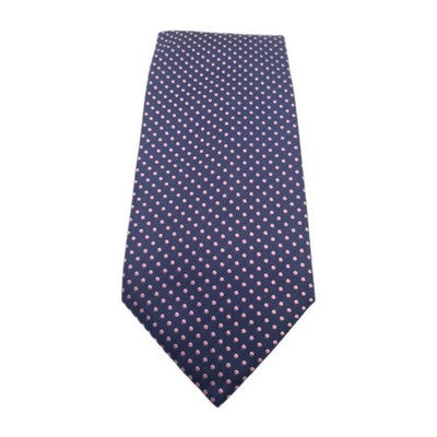 Charles Tyrwhitt Pink Spotty Mens Silk Tie Classic Designer Necktie Formal BX5 V Vintage Retro