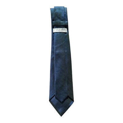Austin Reed Blue and Green Two Tone Silk Tie Mens Vintage Retro Wedding Formal Designer Classic