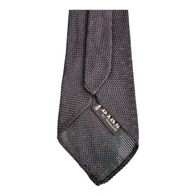 Bias By Consulate Black Woven Tie Mens Vintage Retro Wedding Formal Designer Classic Necktie