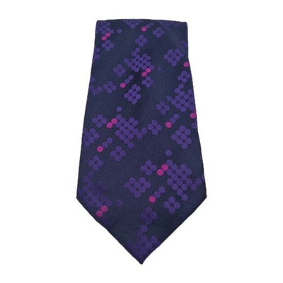 John Lewis Purple Mens Silk Tie Classic Designer Necktie Formal Business BX1 Vintage Retro