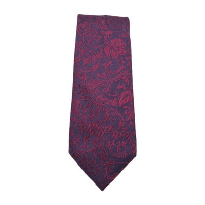 Charles Tyrwhitt Purple Floral Wedding Mens Silk Tie Classic Formal Necktie BX14 Vintage Retro