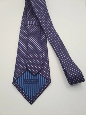 Charles Tyrwhitt Pink Spotty Mens Silk Tie Classic Designer Necktie Formal BX5 V Vintage Retro