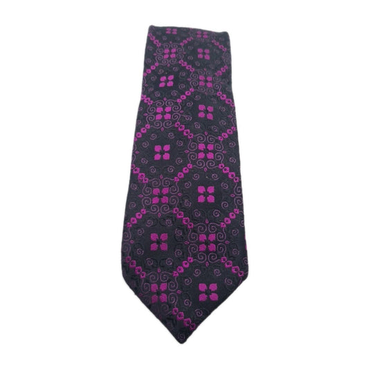 William Hunt Purple Pattern Mens Silk Tie Classic Designer Necktie Formal Vintage Mens Tie UK BX6