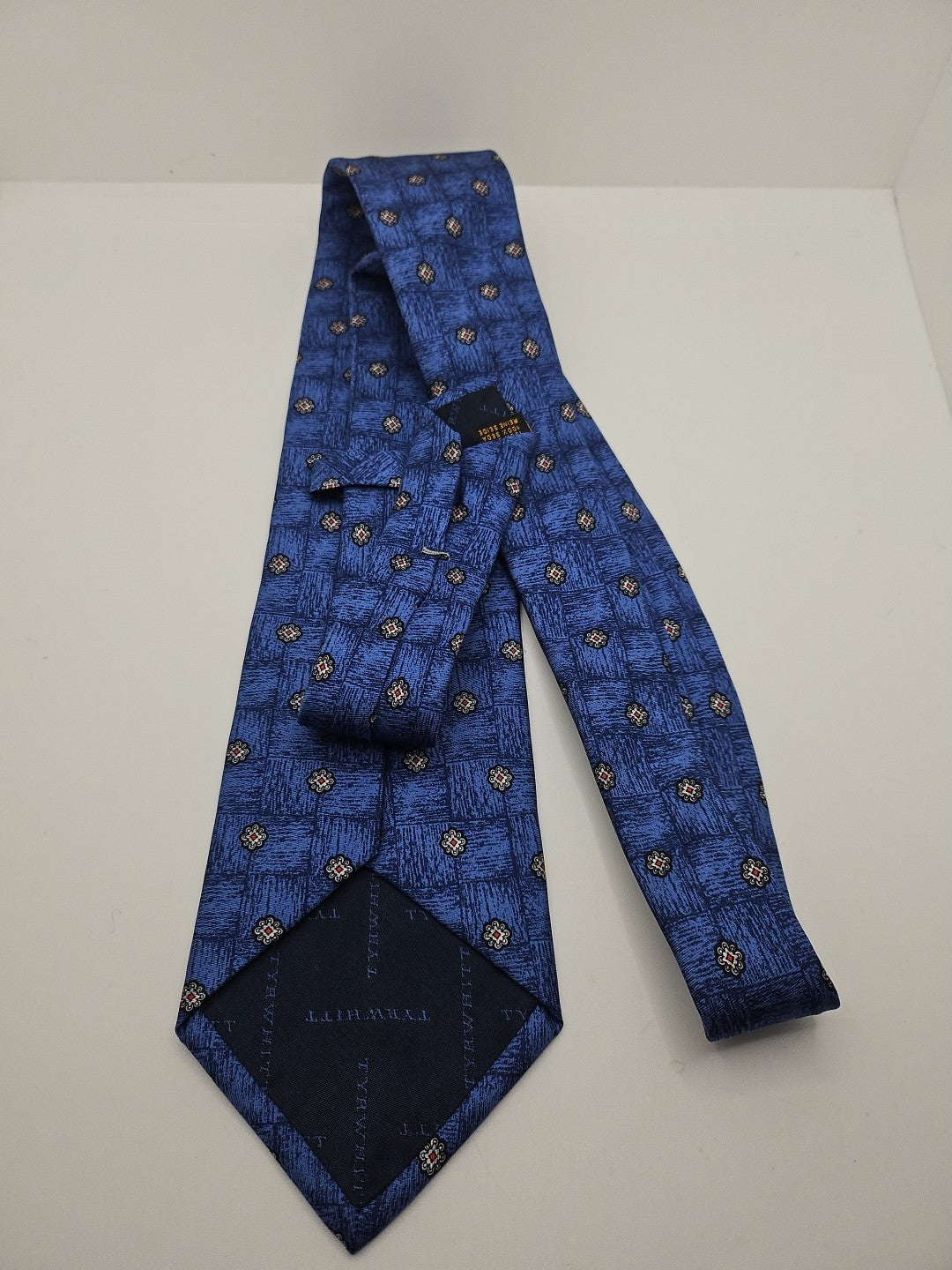 Charles Tyrwhitt Blue Flower Vintage Mens Silk Tie Wedding Formal Neck Tie BX13