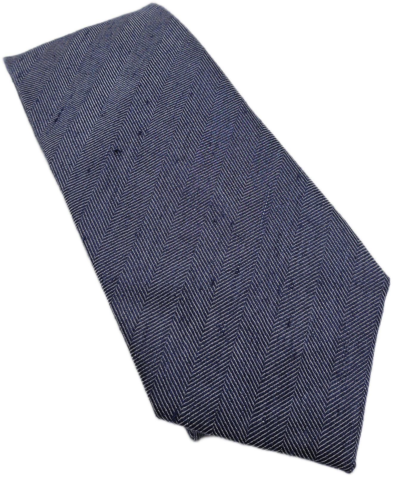 Charles Tyrwhitt Light Blue Herringbone Silk Tie