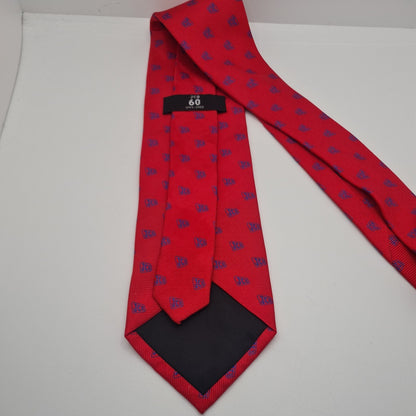 JCB Diggers Red Mens Silk Tie Classic Designer Necktie Formal Business Vintage Mens Tie UK BX8