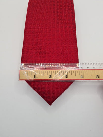 Charles Tyrwhitt Red Business Spotty Mens Silk Tie Classic Designer Necktie Spotted Vintage Mens Tie UK BX13