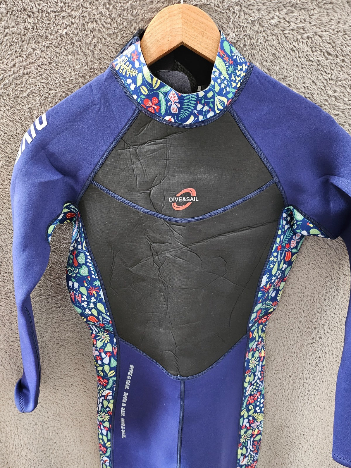 Dive & Sail Youth 2XL 14-16 Yrs 2.5MM Shorty wetsuit Surf Swim Paddle Holiday