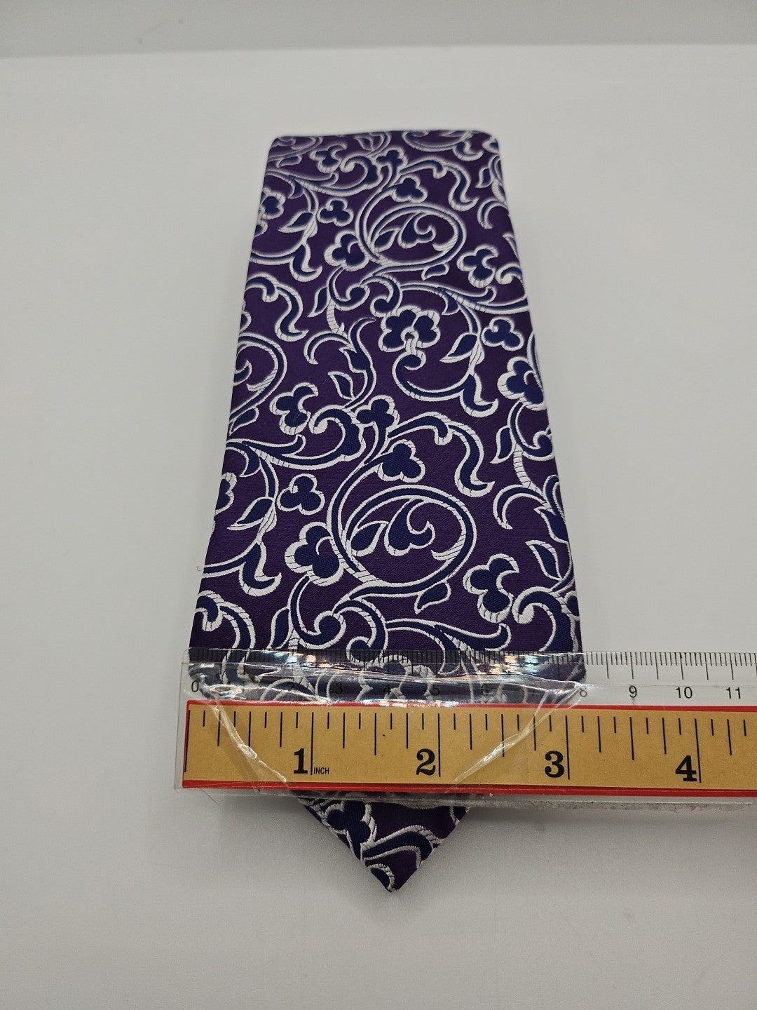 Van Buck Purple Floral Pattern Mens Silk Tie Wedding Formal Neck Tie BX17