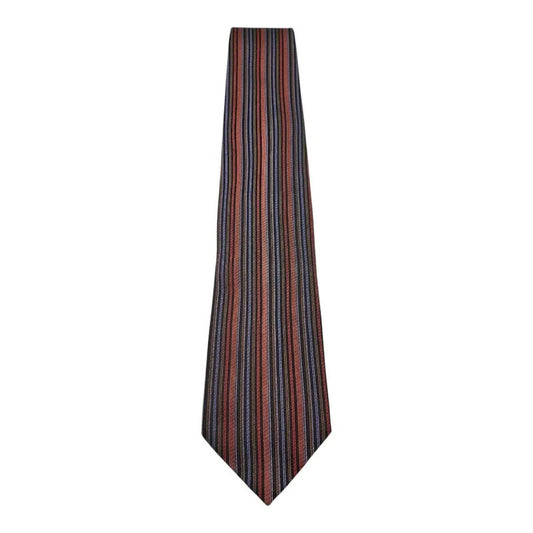 Ben Sherman Black Rainbow Wedding formal Neck tie  Heavy Silk Tie